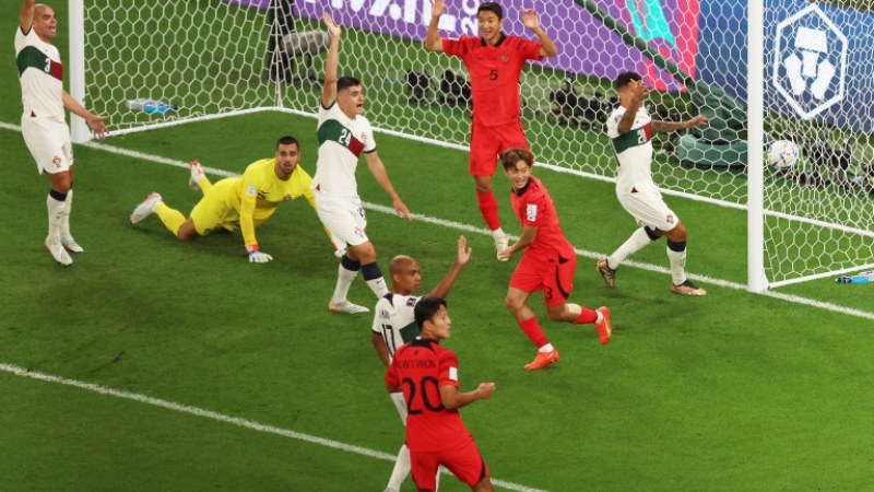 Сензационна победа на Южна Корея над Португалия - 2:1