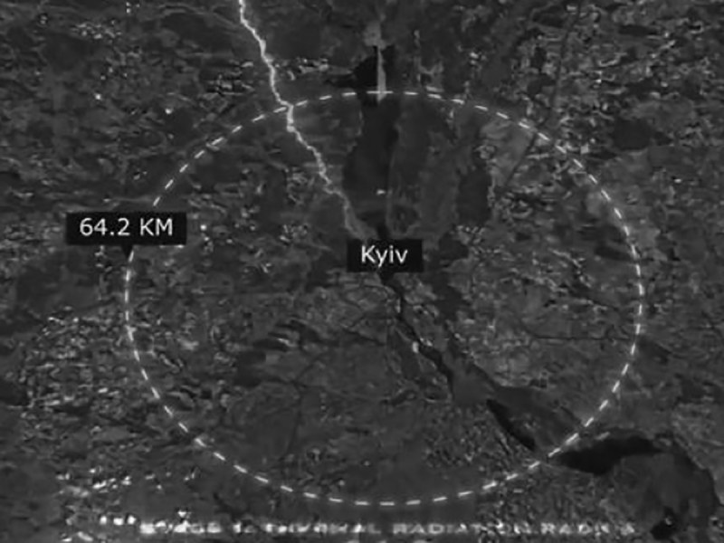 В САЩ симулираха удар от 100 мегатона ядрена бомба срещу Киев ВИДЕО