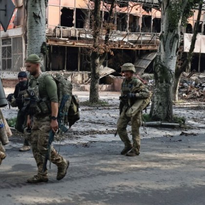 Град Бахмут в Източна Украйна е разрушен обяви президентът на Украйна
