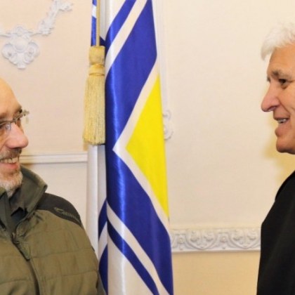 Служебният министър на отбраната на България Димитър Стоянов пристигна в