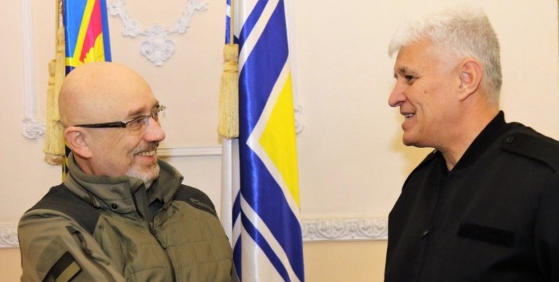 Служебният министър на отбраната на България Димитър Стоянов пристигна в