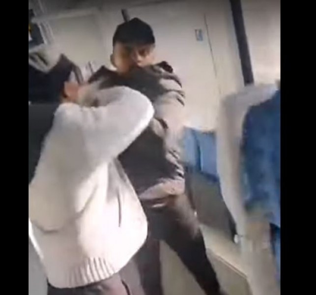 Бежанци се биха във влака Свиленград-Пловдив  ВИДЕО