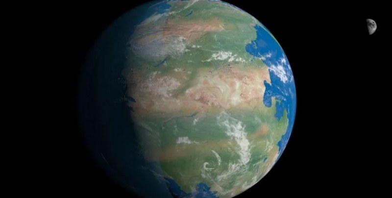 Древна карта на Земята показва къде е била къщата ви по времето на динозаврите