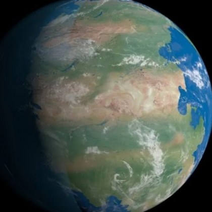 Появата на планетата каквато я познаваме днес е сравнително нова  Земята