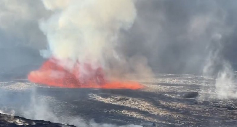 Изригна вулкан на Хаваите ВИДЕО
