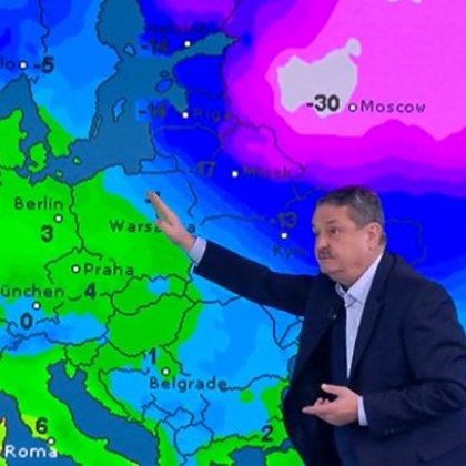 При всички положения ще вали сняг във вторник