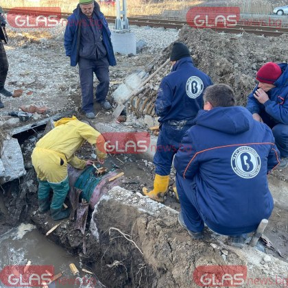 Нормализира се водоподаването в Пловдив след голямата ВиК авария засегнала