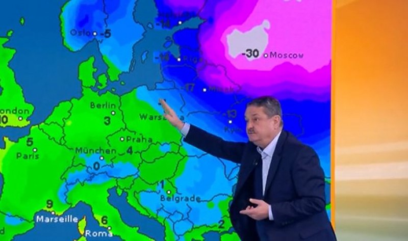При всички положения ще вали сняг във вторник