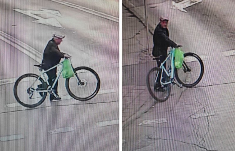 Този мъж открадна колелото на дете СНИМКИ+ВИДЕО