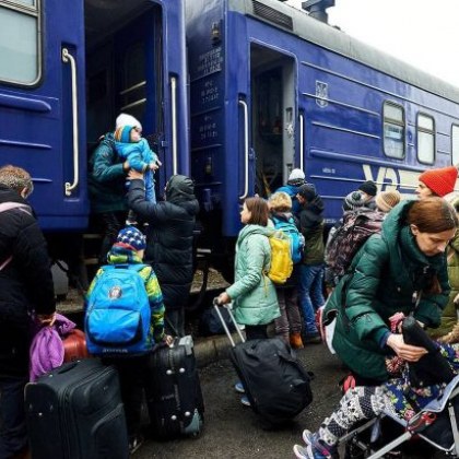 Пълномащабното нахлуване на Русия в Украйна предизвика най голямата бежанска вълна