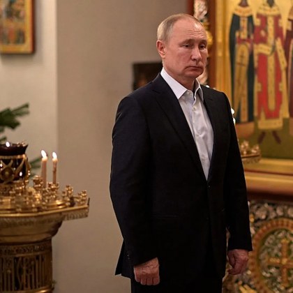 Руският сегмент на мрежата сравни снимки на руския президент Владимир