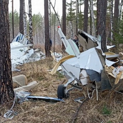 В мрежата се появи видеозапис от фаталната катастрофа на самолет