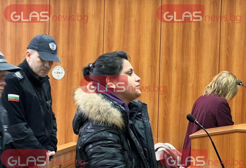 Бериван, задържана за убийството в Пловдив, застана пред съда СНИМКИ