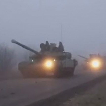 Руската федерация изпрати модерни танкове Т 90М Пробив в зоната на