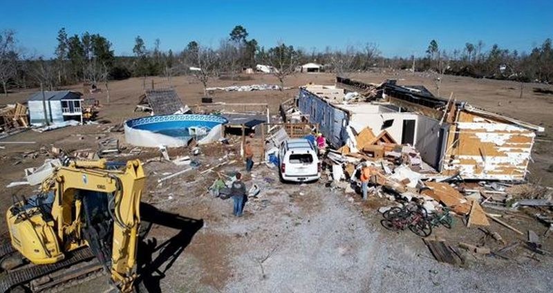 Байдън обяви извънредно положение в Алабама заради торнадото