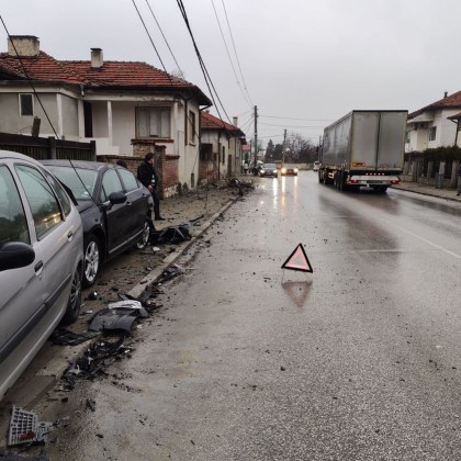 Тежка катастрофа е станало в пловдивското село Йоаким Груево Пиян