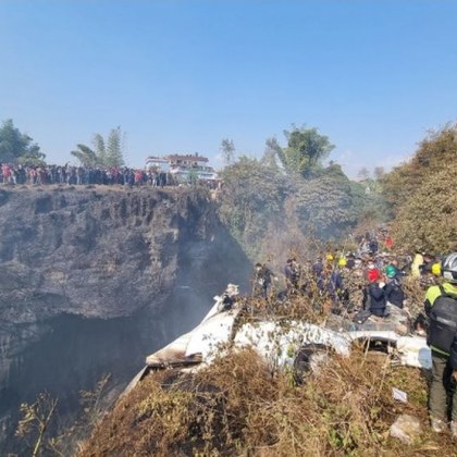 Пилотът на самолета който се разби на международното летище Покхара