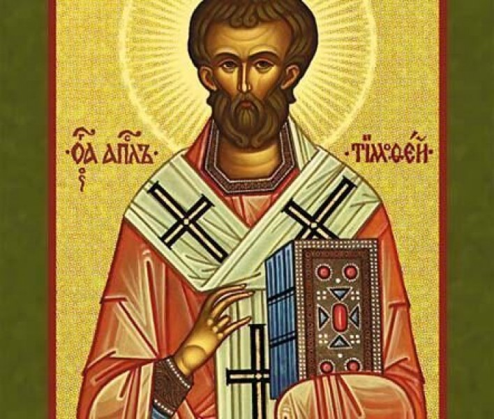 На 22-ри януари православната църква почита Свети апостол Тимотей и