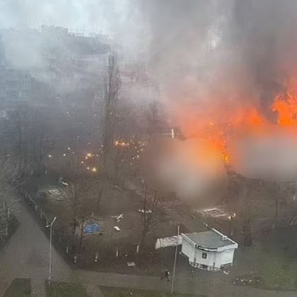Украински военен хеликоптер се разби тази сутрин до детска градина
