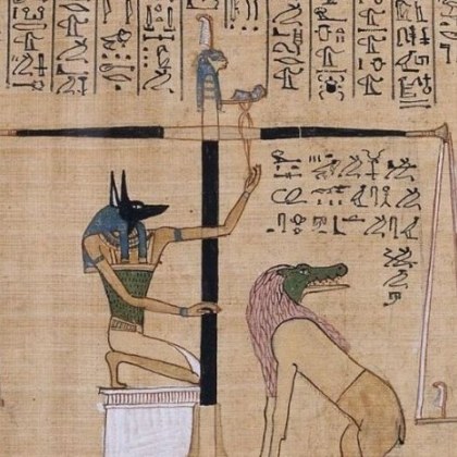 Откриването на 16 метров папирус съдържащ заклинание от Книгата на мъртвите