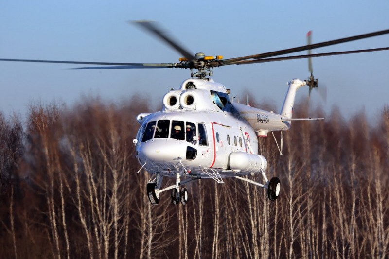 Хеликоптер Ми-8, който превозва Путин, се разби в Москва