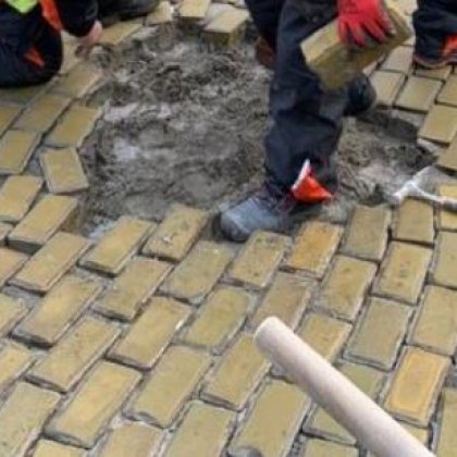 Строшиха ново жълто паве, 200 000 лева глоба грози фирмата изпълнител