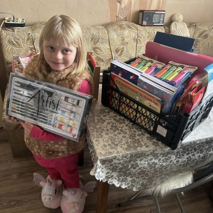 Отлични новини за 6 годишната Гери от София която остана сираче