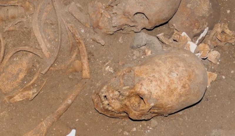 Удължен череп на жена отпреди 2000 години, открит в Стара