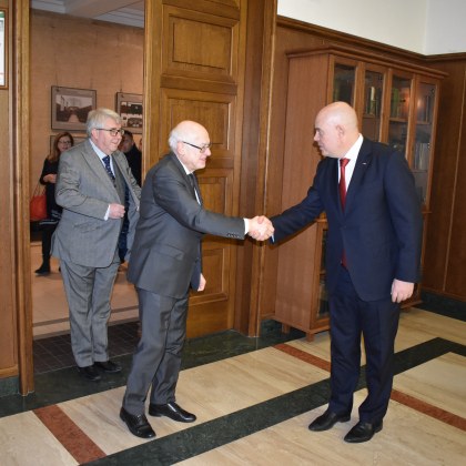 Главният прокурор на Република България Иван Гешев и заместник главните