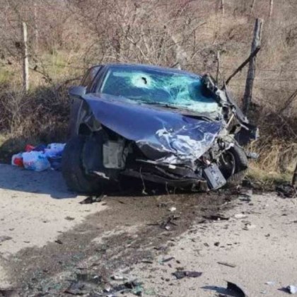 Катастрофа е станала днес около 11 00 ч на пътя Варна