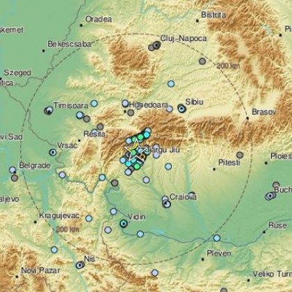 Трус е 4 3 по Рихтер разлюля част от Румъния Земетресението