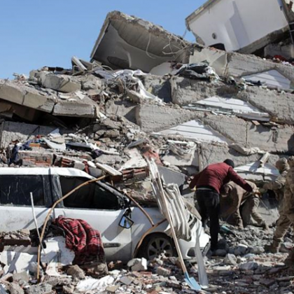 Кадри от дрон публикувани от Ройтерс показват разрушенията в сирийския