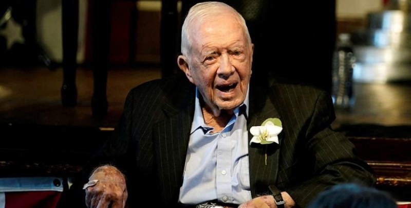 39-ият президент на САЩ, 98-годишният Джими Картър, отказа медицинско лечение