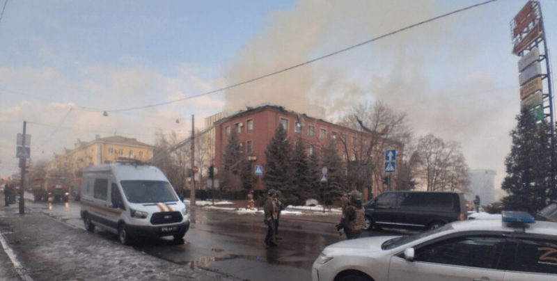 Украйна изстреля 40 ракети по центъра на Донецк за две минути ВИДЕО