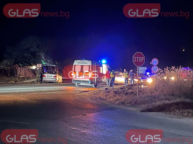 Катастрофа на околовръстното на Пловдив стана преди минути, разбра GlasNews.