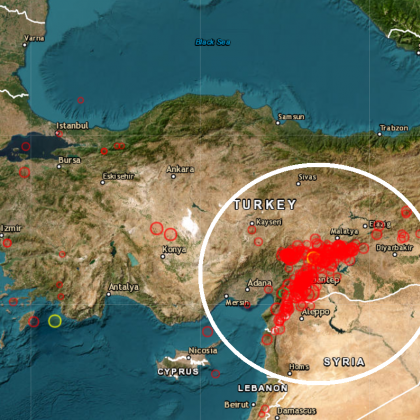 Силно земетресение от 6 3 по Рихтер удари границата между Турция