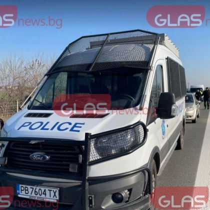 Полицейско преследване на шофьор блокира автомагистрала Тракия и продължи с
