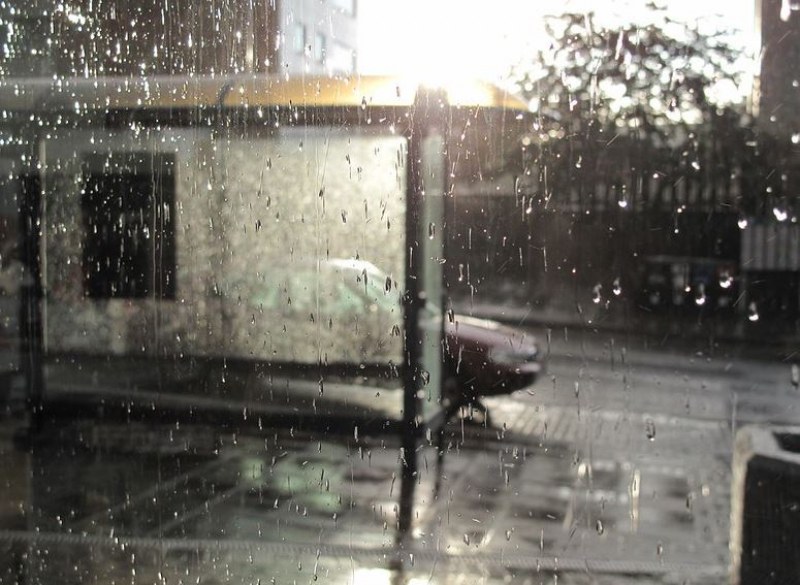 Автобус пропусна да спре на спирка, ученик остана мокър под дъжда