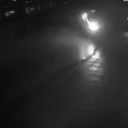 Видеокамери са заснели бруталната катастрофа на пловдивски булевард от снощи