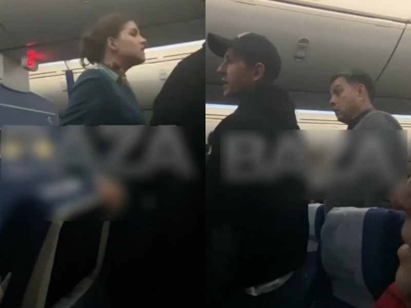 4 часа пътници стоят затворени в самолет на Внуково, започна бой ВИДЕО