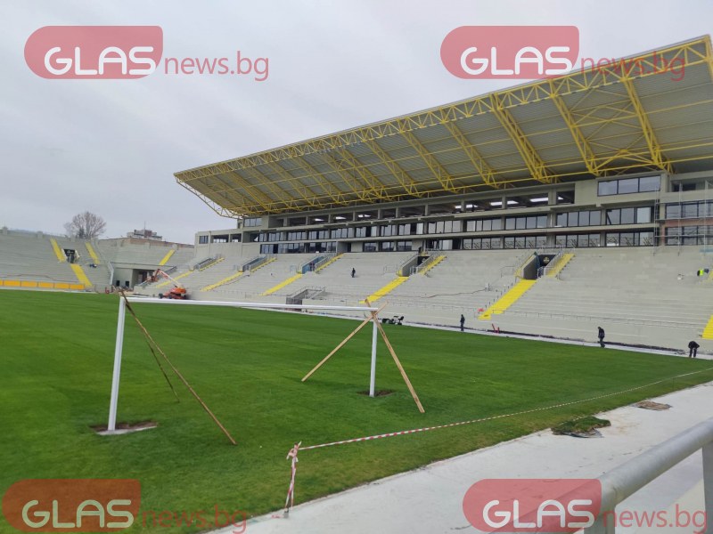 Забележките към строителството на стадион Христо Ботев са били отстранени