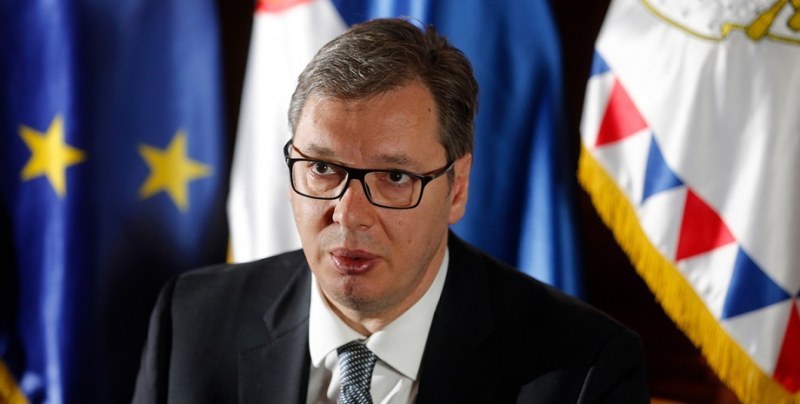 Сръбският президент Александър Вучич заяви днес, че няма да има