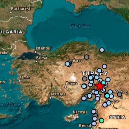 Три труса над 4 по Рихтер бяха регистрирани в Турция