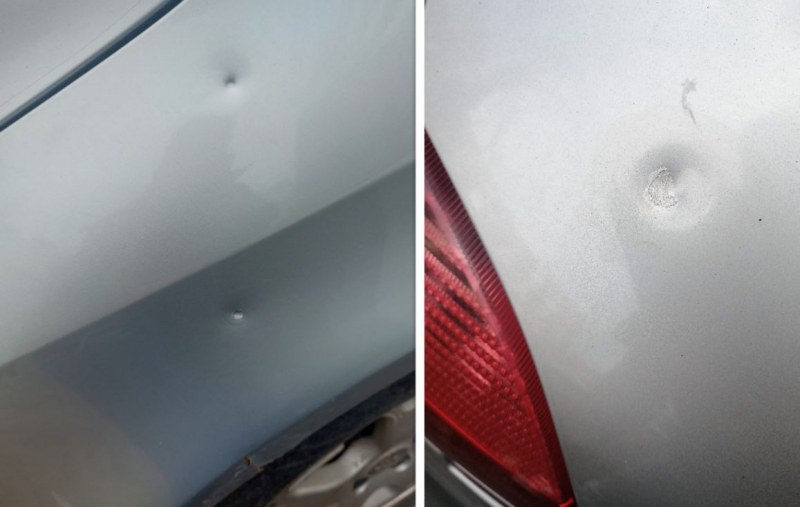 Стрелба по паркирани коли в София! СНИМКИ