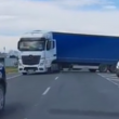 ТИР аварира на Околовръстното шосе на Пловдив ВИДЕО