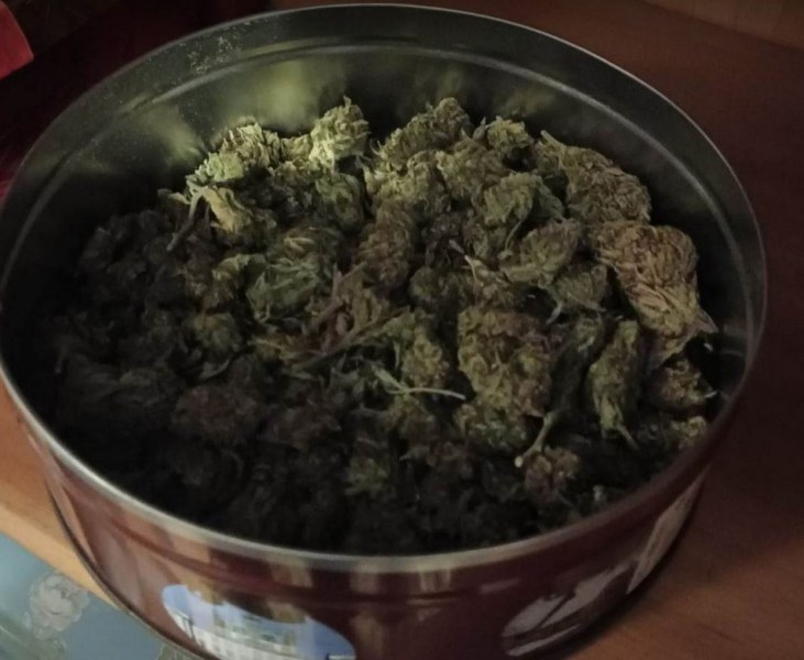 Откриха наркотични вещества в Пловдив.Близо 3 кг марихуана и различни