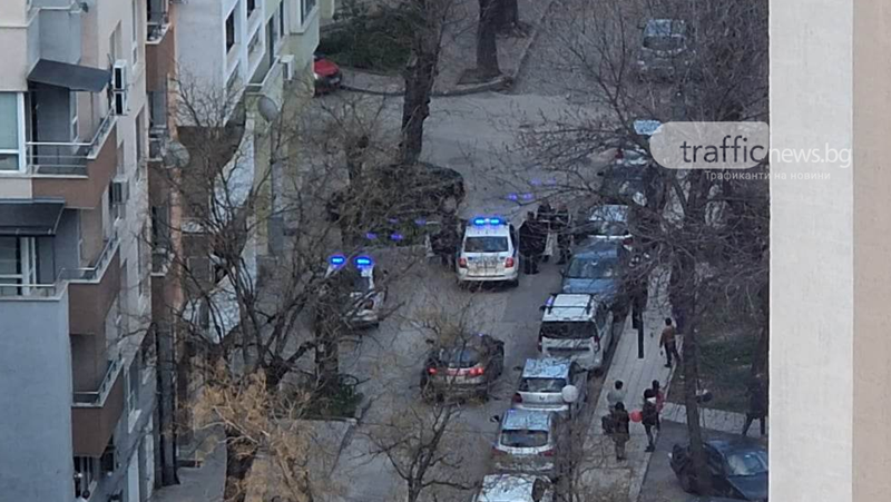 Семейна драма завърши с изстрели в Пловдив преди минути. По