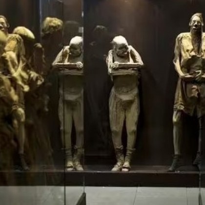 Шест мумии от Гуанахуато датиращи от 1800 г бяха показани
