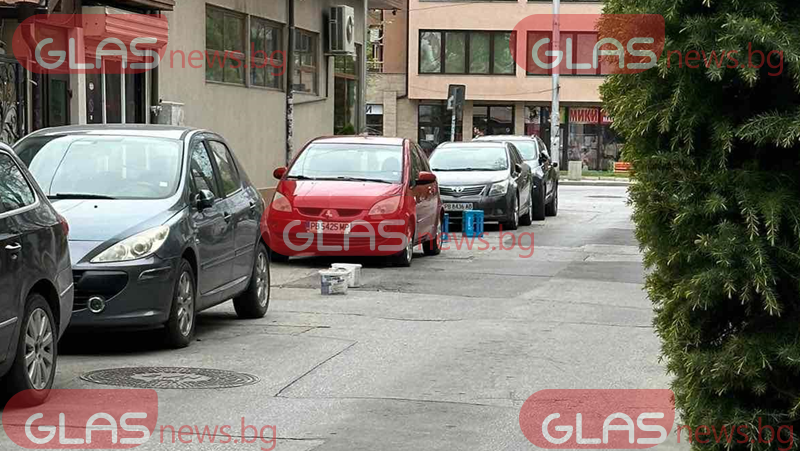 Наглостта със запазени паркоместа в Пловдив продължава