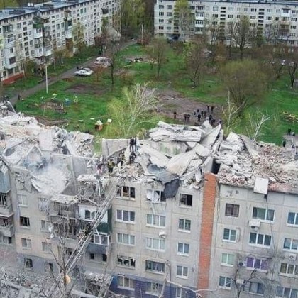  Броят на жертвите от руската бомбардировка над източния украински град